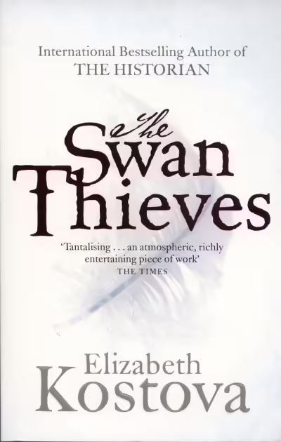 Корицата на The Swan Thieves