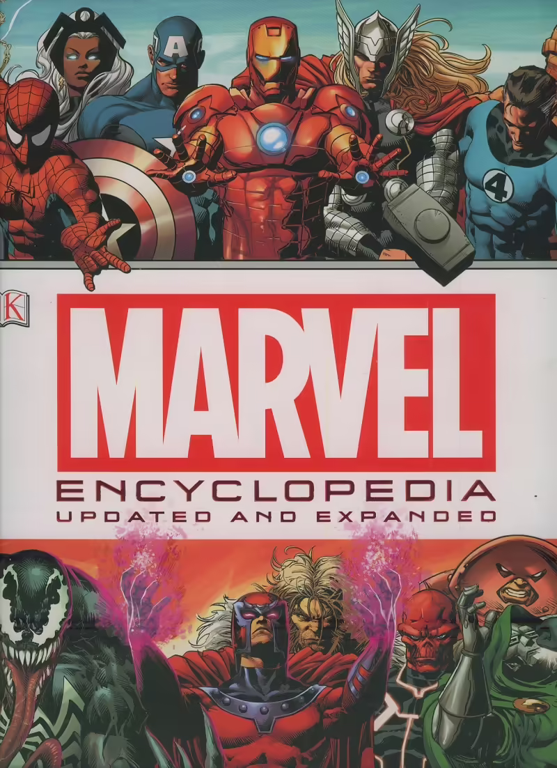 Корицата на MARVEL Encyclopedia