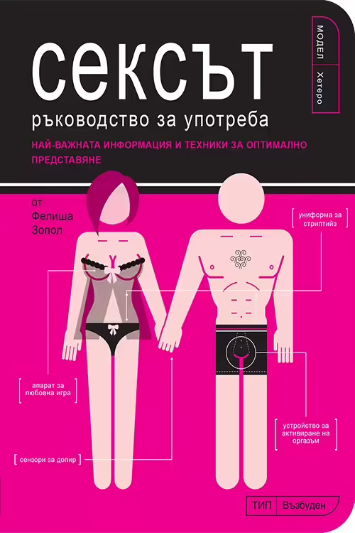 Корицата на Сексът - ръководство за употреба