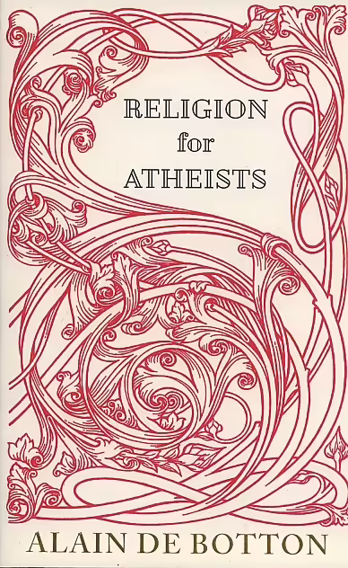 Корицата на Religion for Atheists
