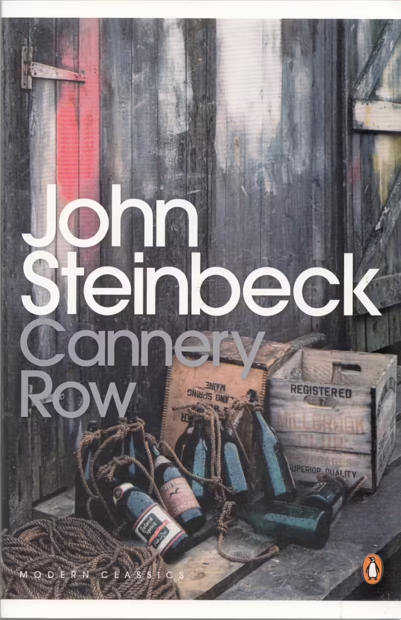 Корицата на Cannery Row