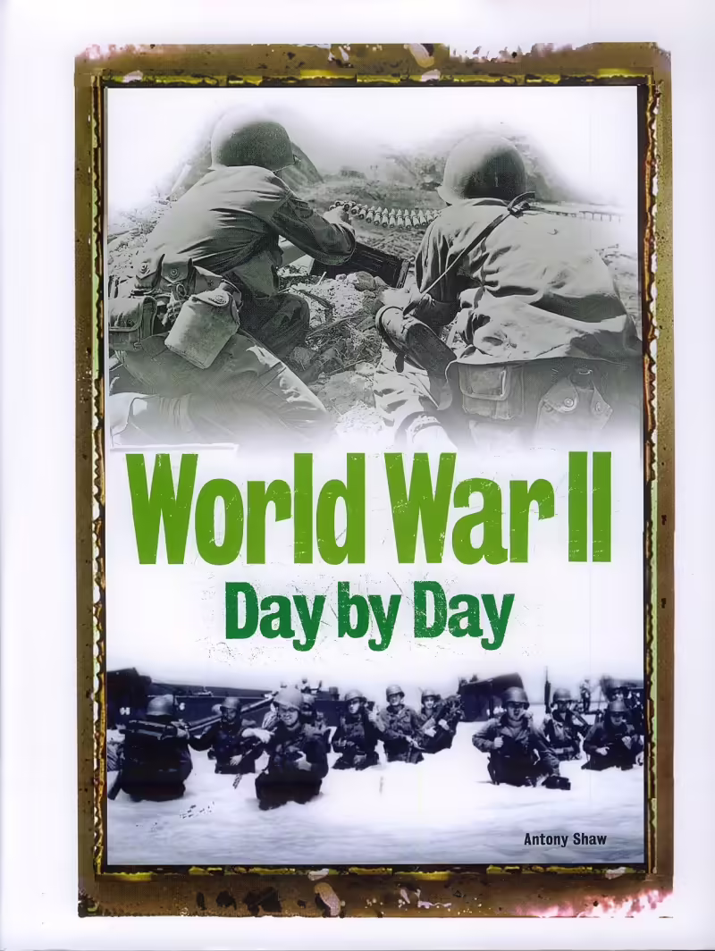 Корицата на World War II Day By Day