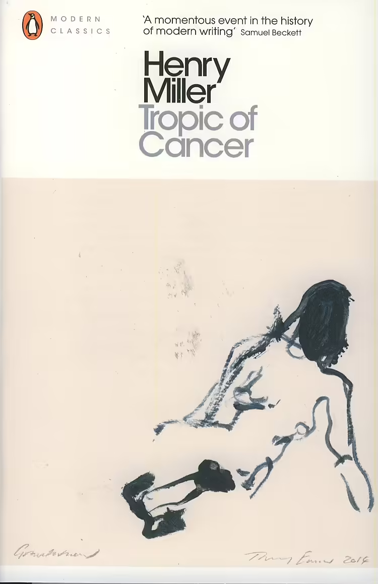 Корицата на Tropic of Cancer