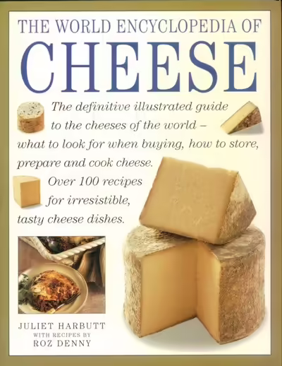Корицата на The world encyclopedia of Cheese
