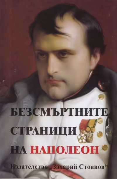 Корицата на Безсмъртните страници на Наполеон