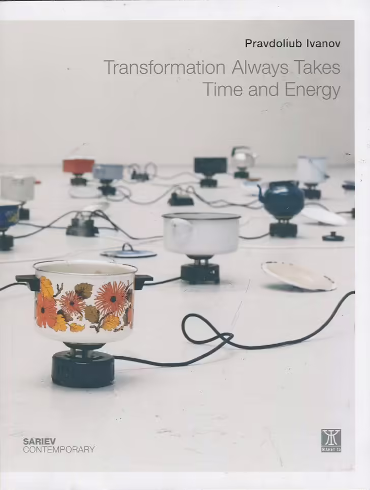 Корицата на Transformation Always Takes Time and Energy