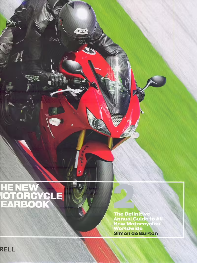 Корицата на The New Motorcycle Yearbook
